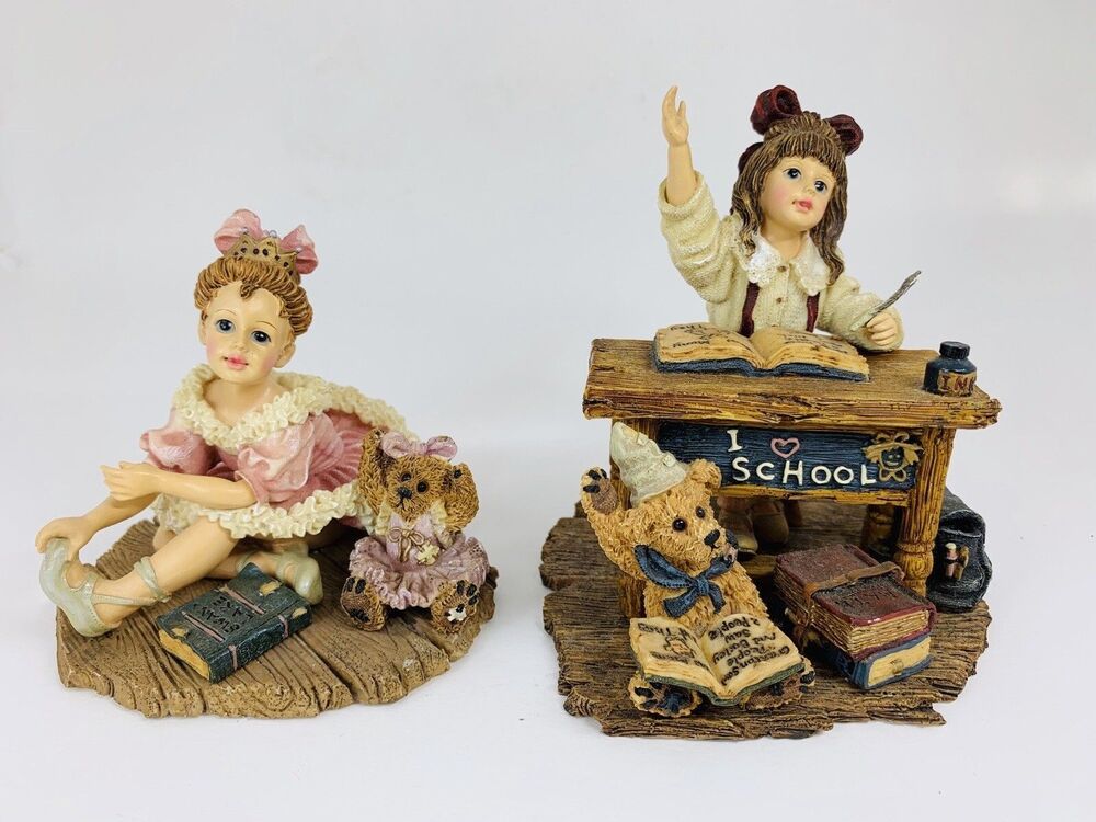 Set of (2): Boyds Bears Yesterday’s Child I Wanna Be #11 3537V & #12 3540V